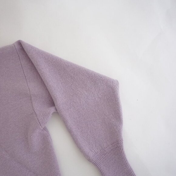 Isabel Marant Etoile Purple Pink Korbin Logo 45% Cotton 20% Wool Sweater 44 (M) - Picture 5 of 11